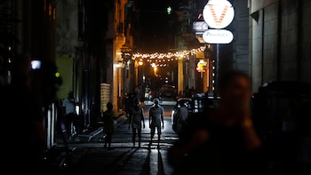 Nochebuena y Navidad a oscuras