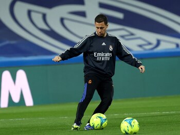 El delantero belga del Real