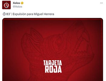 El Piojo Herrera fue expulsado