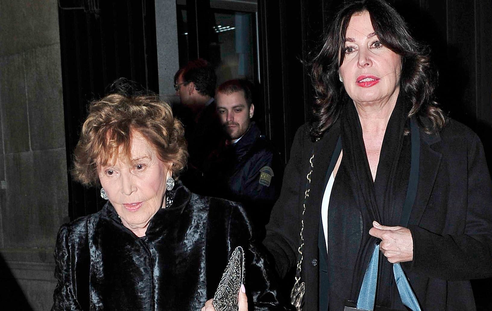 Carmen Martínez-Bordiu con su madre, Carmen Franco. (Europa Press)