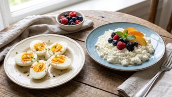 Huevos duros o queso cottage: qué considerar para cuidar el corazón