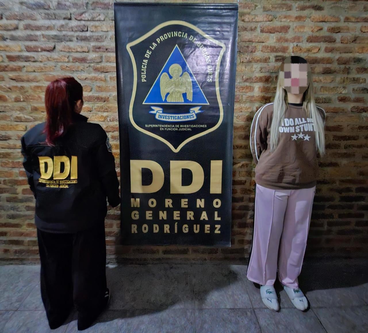 Abril Valentina Santandrea se encuentra detenida acusada de robo agravado por efracción