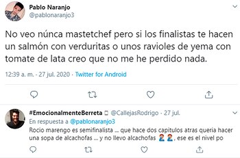 Las críticas en redes sociales