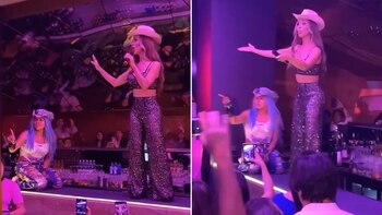 El momento ocurrió en el