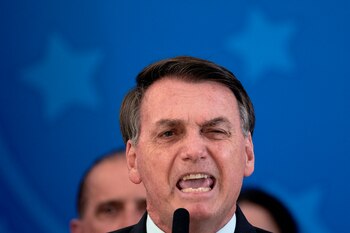 En la imagen, el presidente