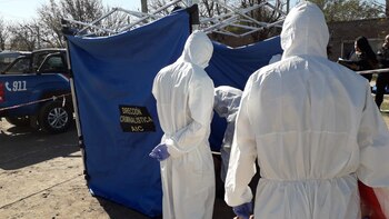 La escena del crimen en