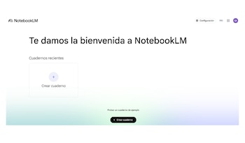 Para usar NotebookLM, solo necesitas