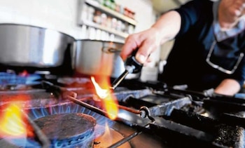 Alrededor del 70% del gas