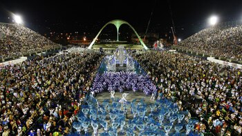 Sambódromo de Río de Janeiro.