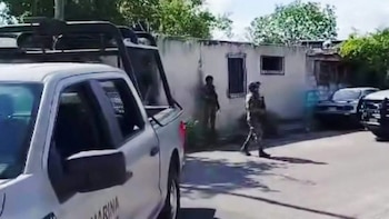Dos hombres furon capturados y seguiràn su proceso jurídico Foto: Fiscalía Quintana Roo