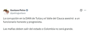 A través de redes sociales,