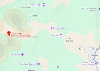 Captura de pantalla de mapa