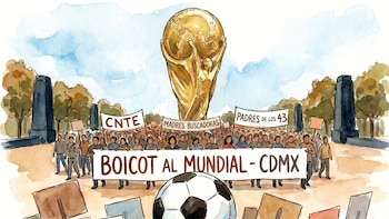 CNTE, Madres Buscadoras y padres de los 43: las protestas que amenazan con boicotear el Mundial en CDMX