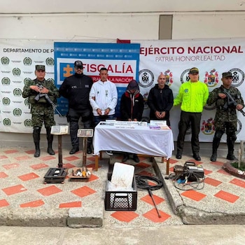 La Policía, el Ejército y la Fiscalía hallaron cuatro mataderos clandestinos donde sacrificaban bovinos, porcinos, equinos y asnos sin controles sanitarios ni agua potable - crédito Policía de Antioquia