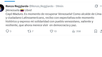 Pronunciamiento de Renzo Reggiardo, alcalde