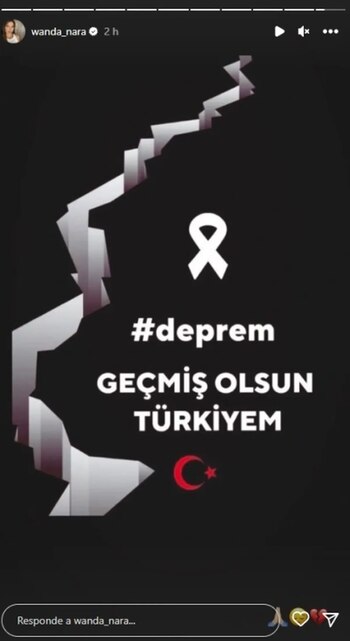 Wanda Nara expresó su dolor