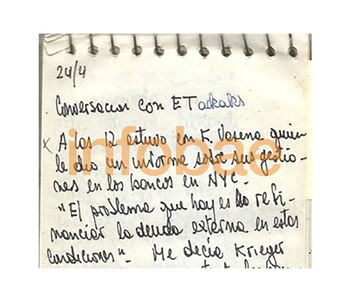 Las conversaciones con el embajador