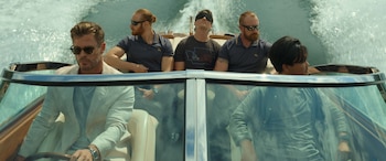 SPIDERHEAD. (L to R) Chris