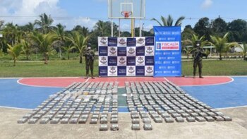 サンアンドレスで押収された約3.4トンのコカイン(1億2000万ドル以上)