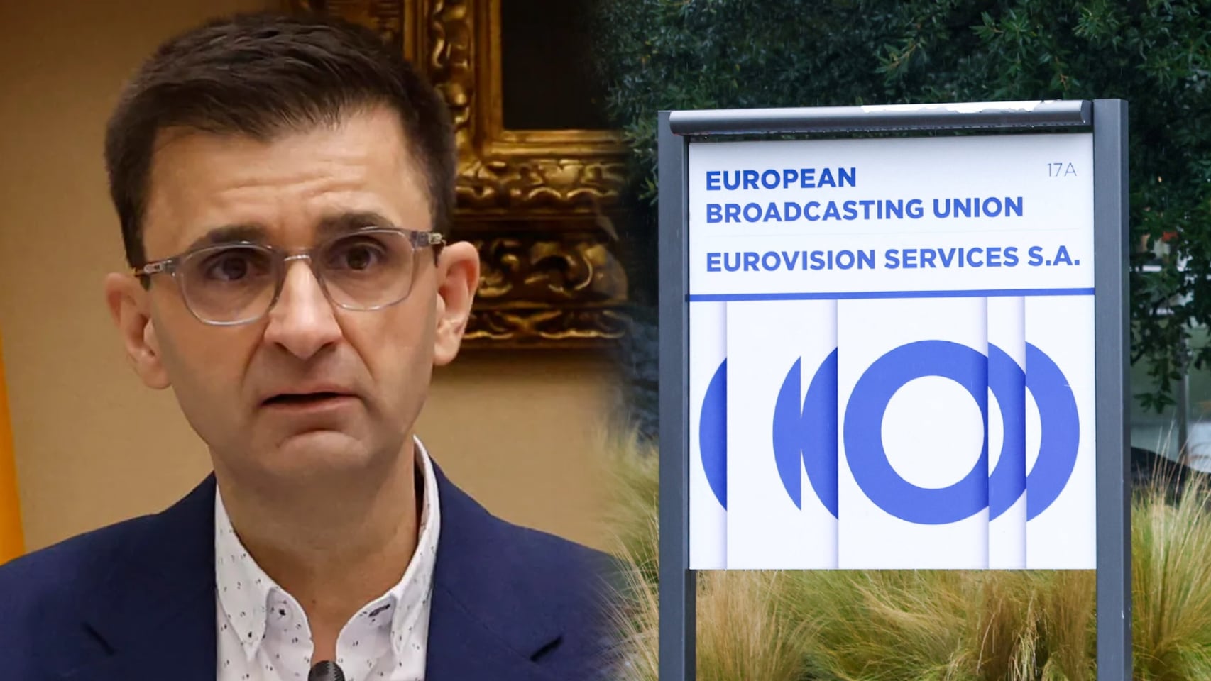 José Pablo López, presidente de RTVE, en montaje de Infobae. (Fotos: EFE/REUTERS)