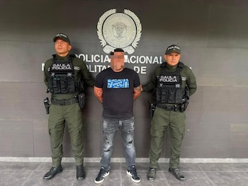 El sujeto fue detenido en Cúcuta, en un operativo coordinado entre el Gaula de la Policía y la Fiscalía General de la Nación - crédito Policía Nacional de Colombia