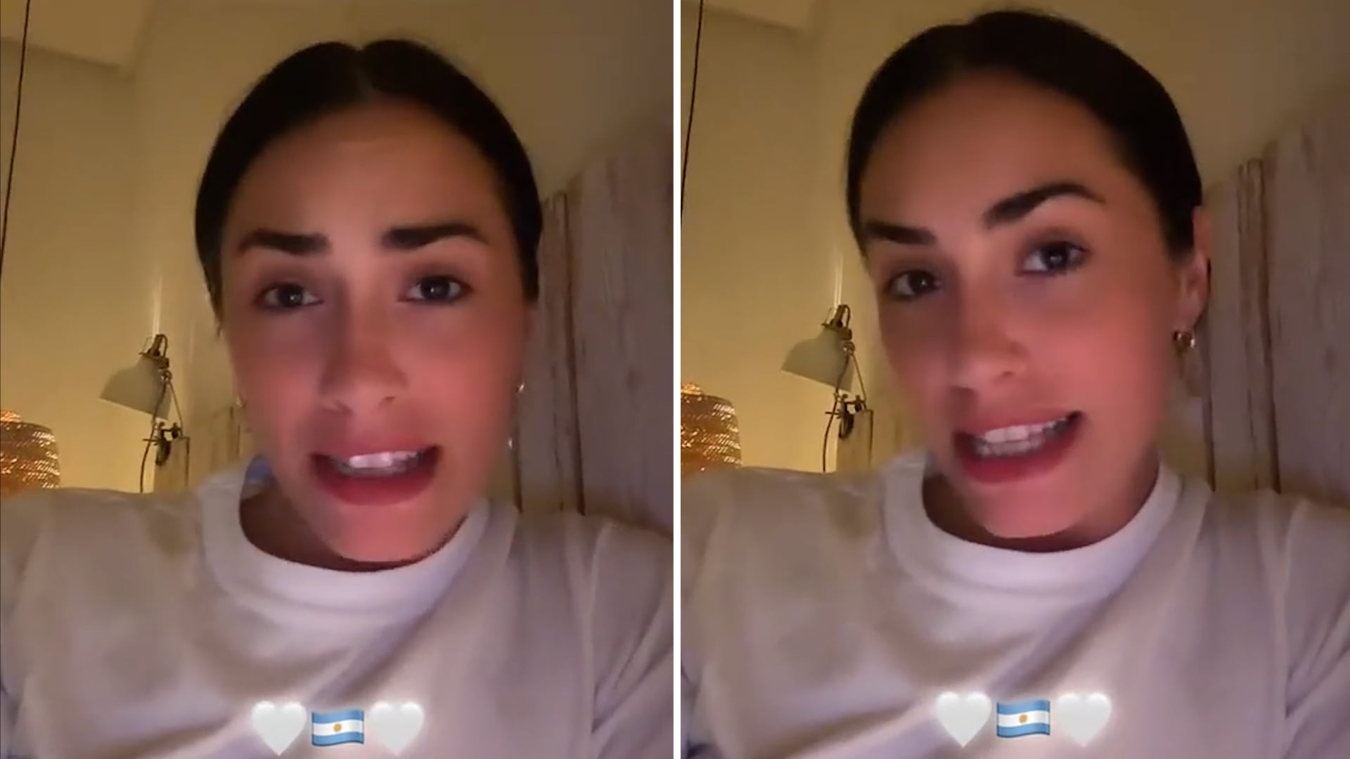 Lali Espósito respondió con ironía a las críticas racistas contra Argentina: el video con la voz de Moria Casán