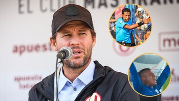 Manuel Barreto habló del árbitro