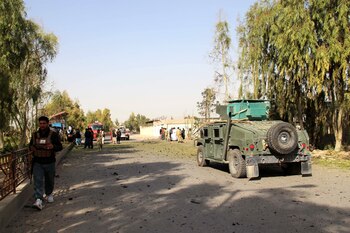 Miembros del ejército en una