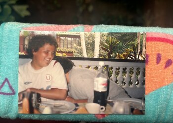 Diego Velarde-Alvarez Clark con la