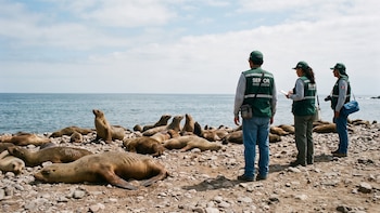 Fenómeno El Niño costero afecta a lobos marinos y aves: Serfor intensifica monitoreo en playas del sur