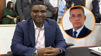 El congresista cuestionó la postura del jefe de cartera al operativo militar en El Retorno - crédito Captura de Pantalla Instagram Oscar Benavides y Jorge Mora