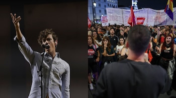 Guitarricadelafuente se acordó de los manifestantes en la Puerta del Sol: "Esto va por ellos"