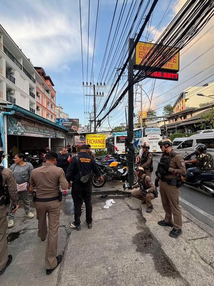 Las autoridades iniciaron el rastreo de cámaras de seguridad el 7 de febrero, y la madrugada del día siguiente se logró la captura del ciudadano de nacionalidad colombiana - créditos captura de pantalla The Thaiger/sitio web | စိတ်ဝင်စားရင် Like ထားကြည့်/Facebook