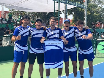 El equipo nacional de tenis