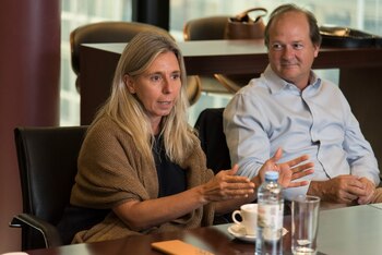 Gabriela Renaudo, presidente del Coloquio