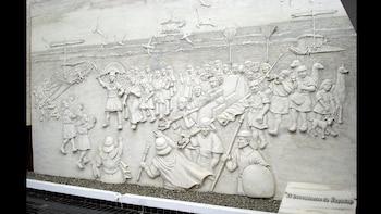 Desembarco de Naylamp (Museo Brüning)