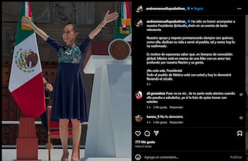 Andrés Manuel López Beltrán habló