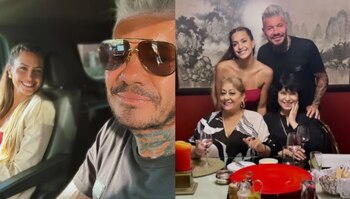 Marcelo Tinelli disfruta de cena