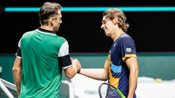Alex de Miñaur vs John Millman en Rotterdam