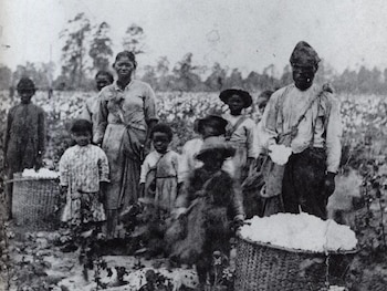 familia esclavos georgia 1850 New