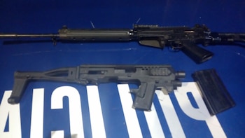 El FAL incautado por las