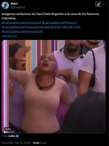 El público reaccionó en contra