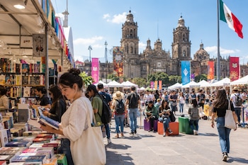 La distribución específica por día, horario y escenario de cada presentación, incluida la de Salón Victoria, se dará a conocer a través de las redes oficiales de la FIL Zócalo. (Imagen Ilustrativa Infobae)