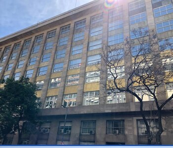 El edificio del Tribunal Fiscal