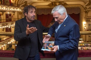 Ricky Sarkany y Claudio Zin