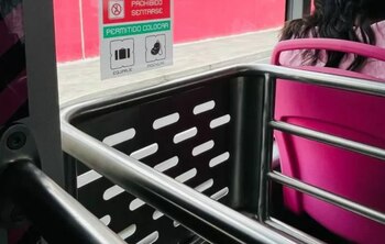 Este transporte cuenta con espacios