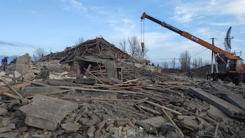 bombardeo ucrania rusia invasion