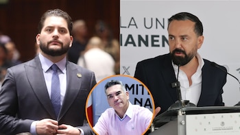 Arturo Ávila asegura que agresión de Carlos Mancilla fue por llamar “traidor a la patria” a Alito Moreno. (Fotos: redes sociales)