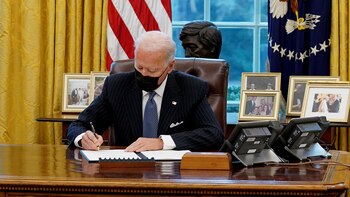 Joe Biden firmó una orden