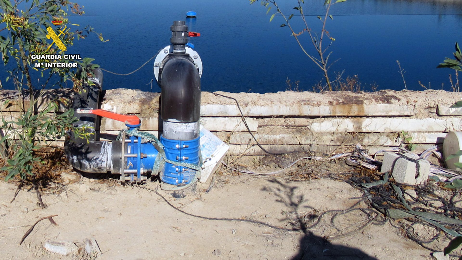 La Operación Zahorí permite identificar 941 infraestructuras ilegales de extracción y acumulación de agua. (Guardia Civil)